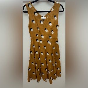 Frock Shop Yellow Polka Dot dress